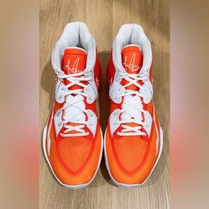 Nike KYRIE INFINITY Team Orange Orange/White Men's Size 14 DX6653 802 Sneakers